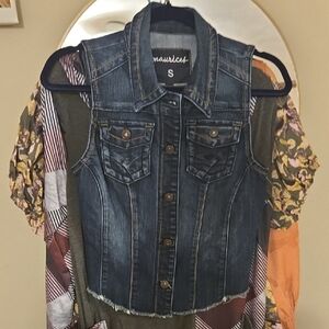 Maurices Denim Vest